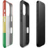 Bolivia Flag Distressed iPhone 16 Pro Max Impact Case